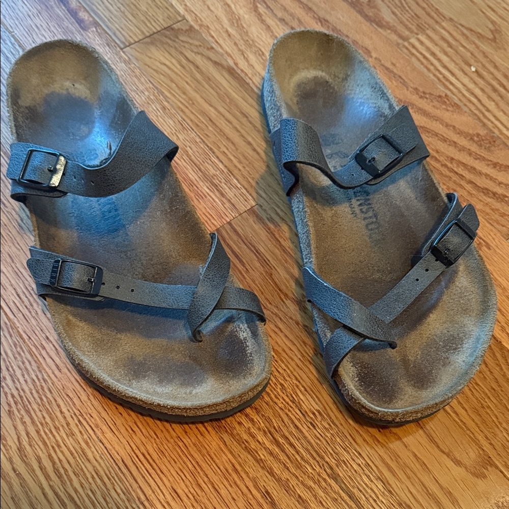 Birkenstock Women's Dark Gray Sandals